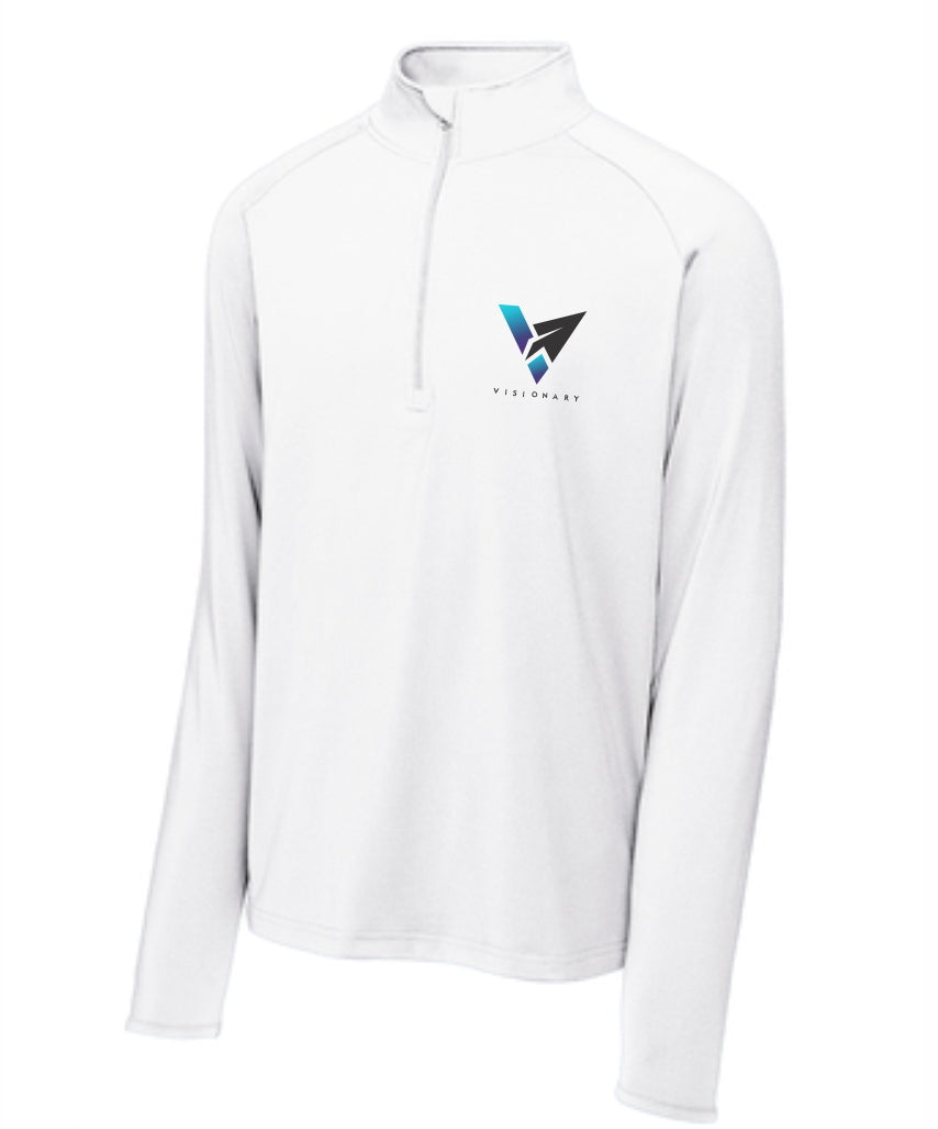 Men's Visionary Stretch 1/2-Zip Embroidered Pullover