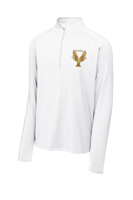 Team Ignite Men's Sport-Wick® Stretch Midweight  Emboidered 1/2-Zip Pullover