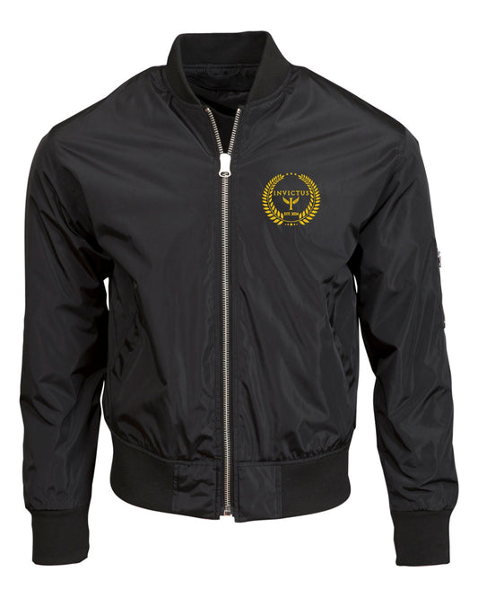 Invictus Embroidered Unisex Bomber Embroidered Jacket