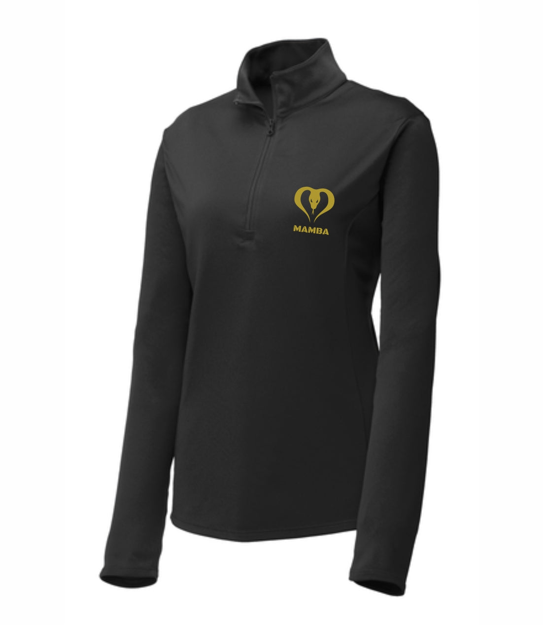 MAMBA Women's lightweight Printed 1/4 Zip