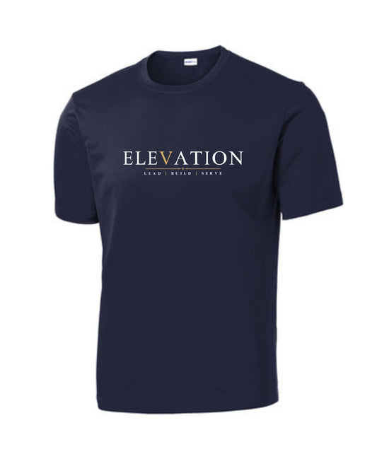 Elevation Mens Performance Printed Tee