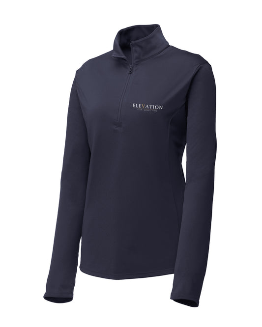 Elevation Ladies Lightweight 1/4-Zip Printed Pullover