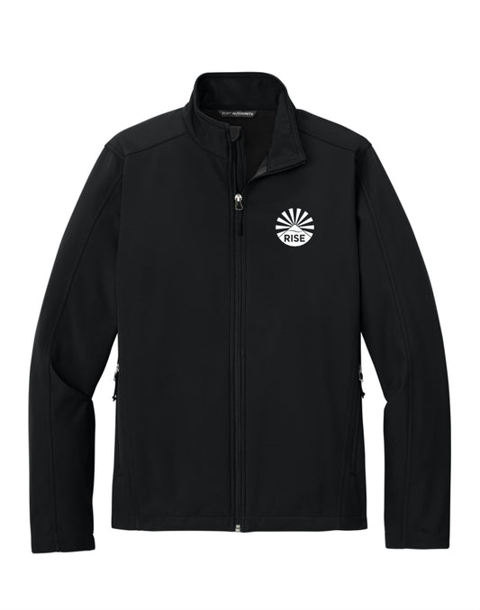 Men's Team Rise Core Soft Shell Embroidered Jacket