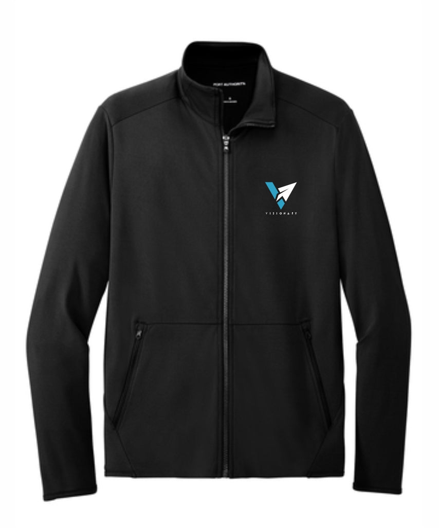 Visionary Men's Fleece Embroidered Full Zip