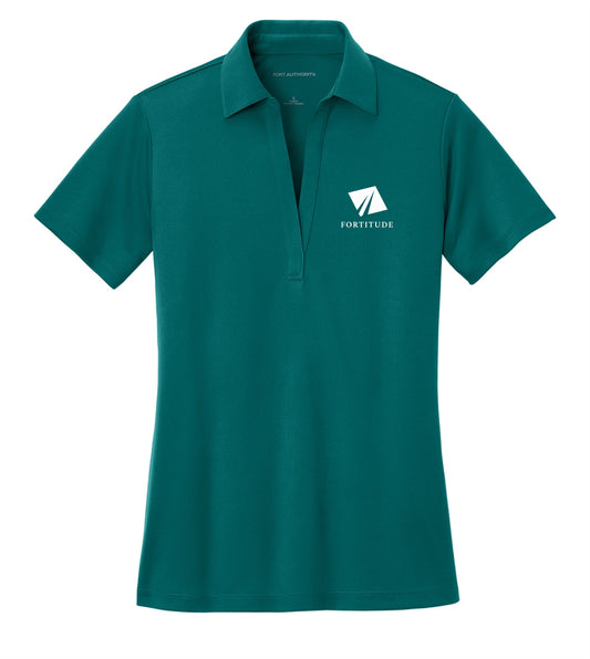 Ladies Fortitude Embroidered Polo