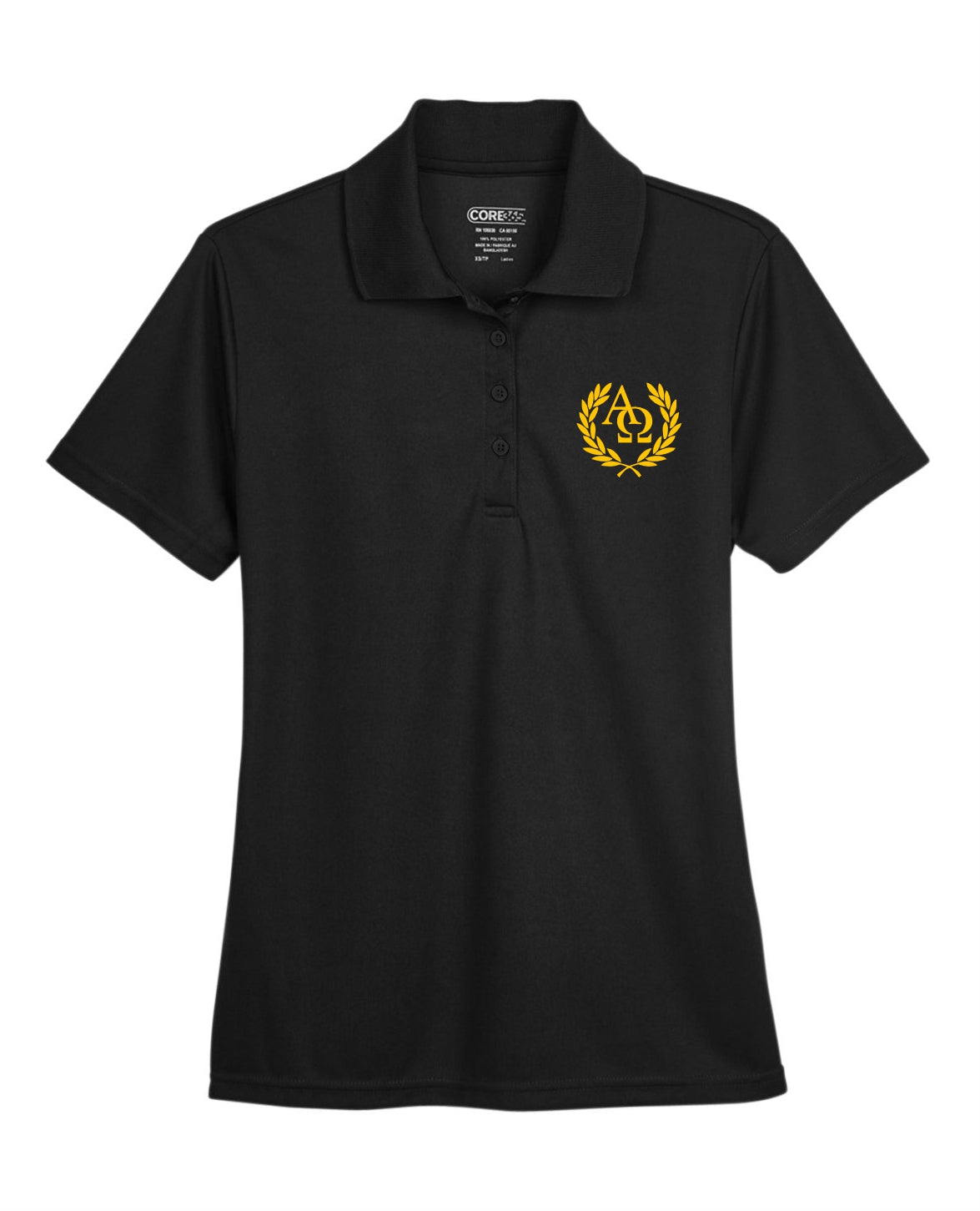 Ladies Alpha Omega Embroidered Polo