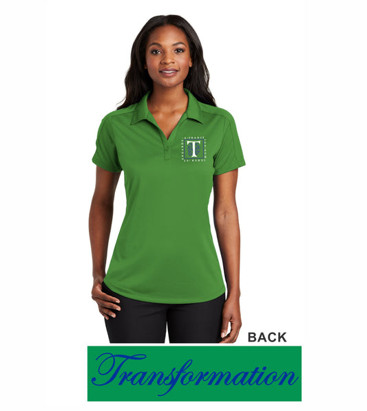 Ladies Transformation Embroidered Polo