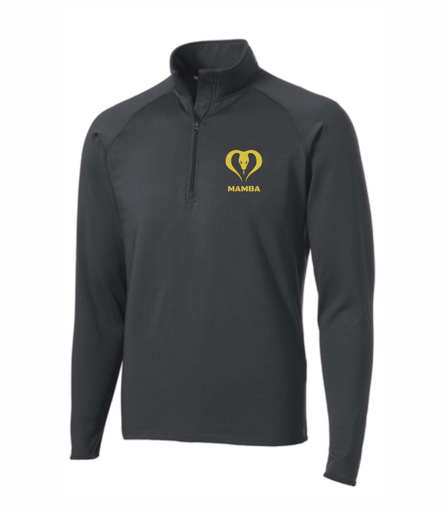 Men's Mamba Stretch 1/2-Zip Embroidered Pullover – Baseshop Apparel