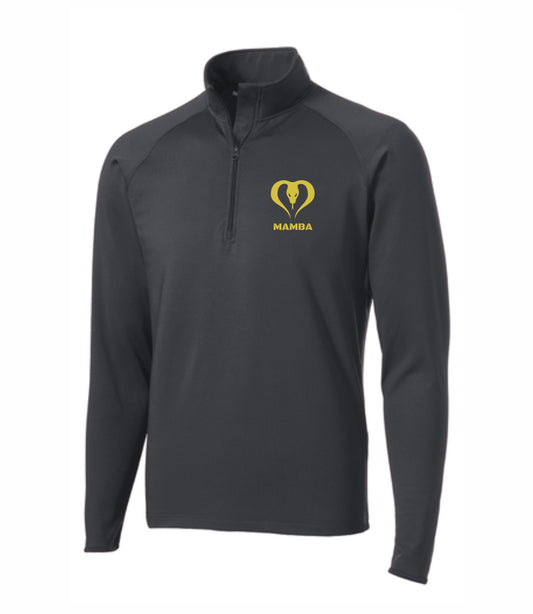 Men's Mamba Stretch 1/2-Zip Embroidered Pullover