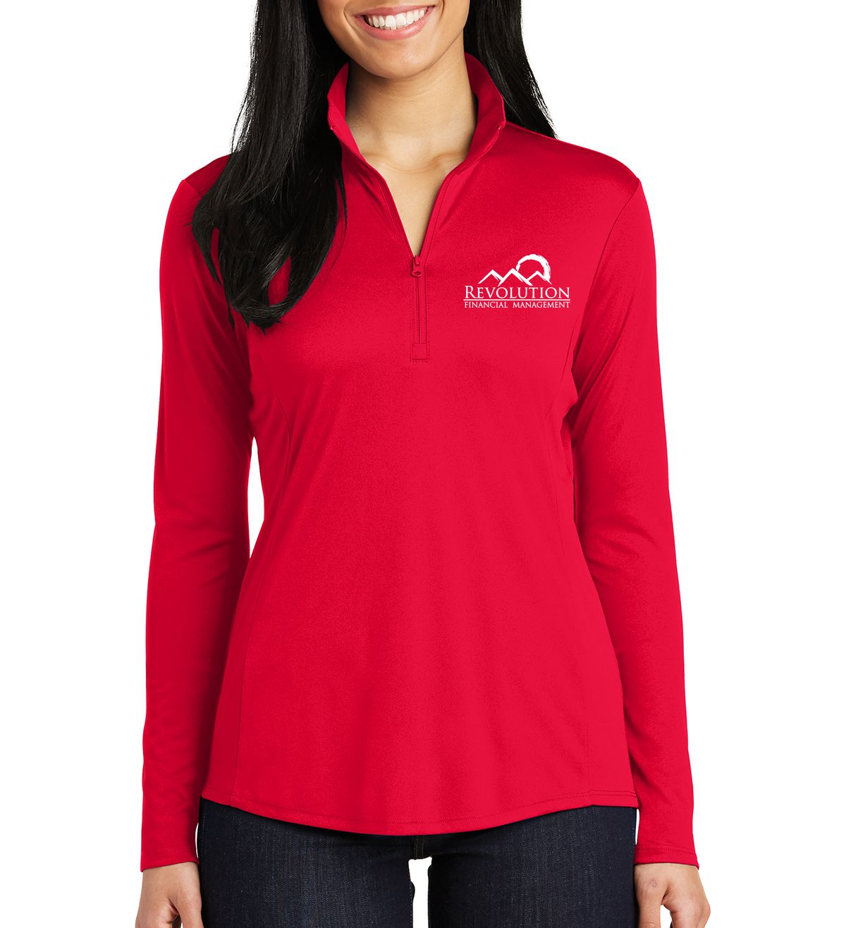 Ladies Revolution Lightweight 1/4-Zip Pullover