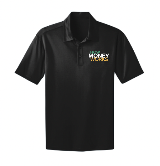 Men's 'How Money Works' Embroidered Polo