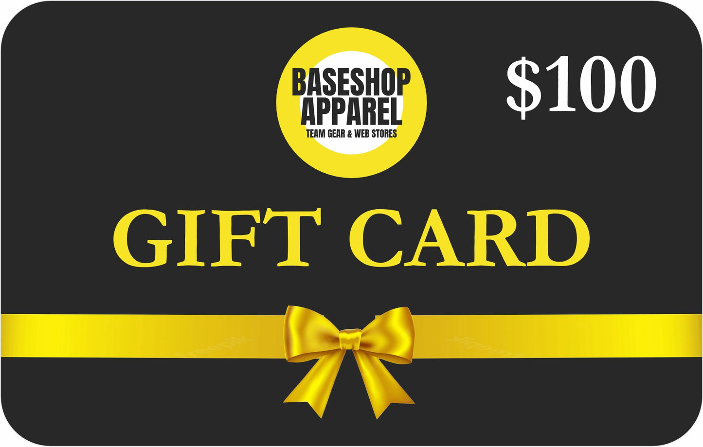 Baseshop Apparel Gift Card