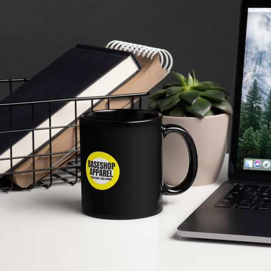 Black Glossy Mug