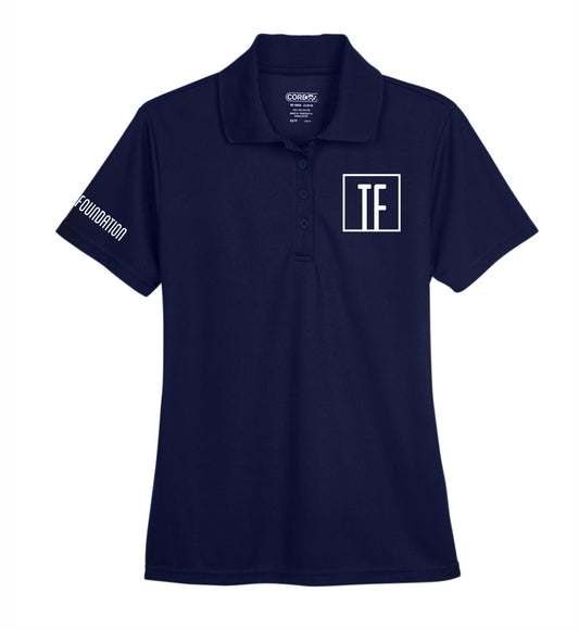 Ladies Foundation Embroidered Polo