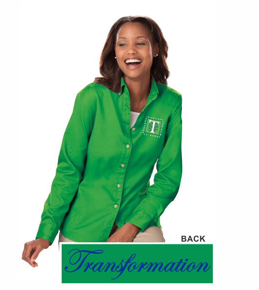 Women's Transformation Cotton Twill Shirts