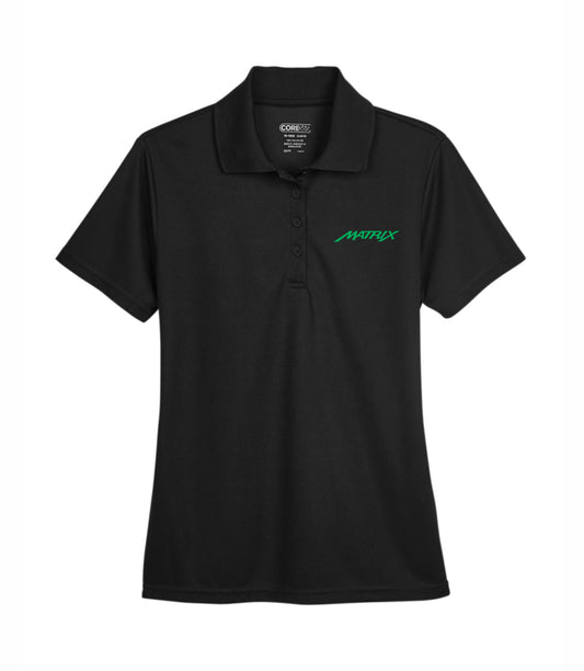 Ladies Matrix Embroidered Polo