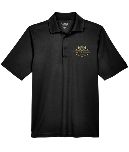 Mens FOR SUCCESS Embroidered Polo