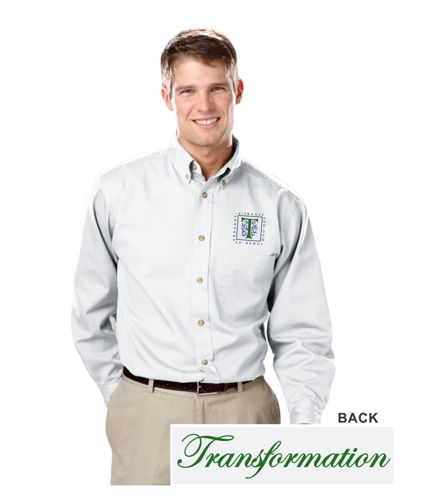 Men's Transformation Cotton Twill Shirts